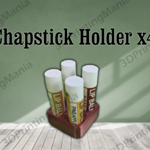 Chapstick Holder - Lip Balm Case X4