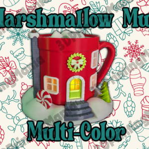 Christmas Village house - Marshmallow Mug
